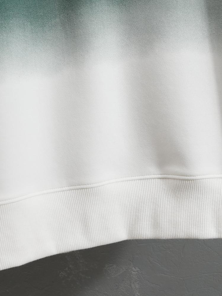 Maarten | Sweater met verlopende tekstopdruk