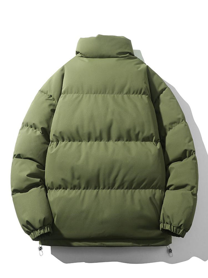 Kevin | Puffer jas met coltrechterkraag