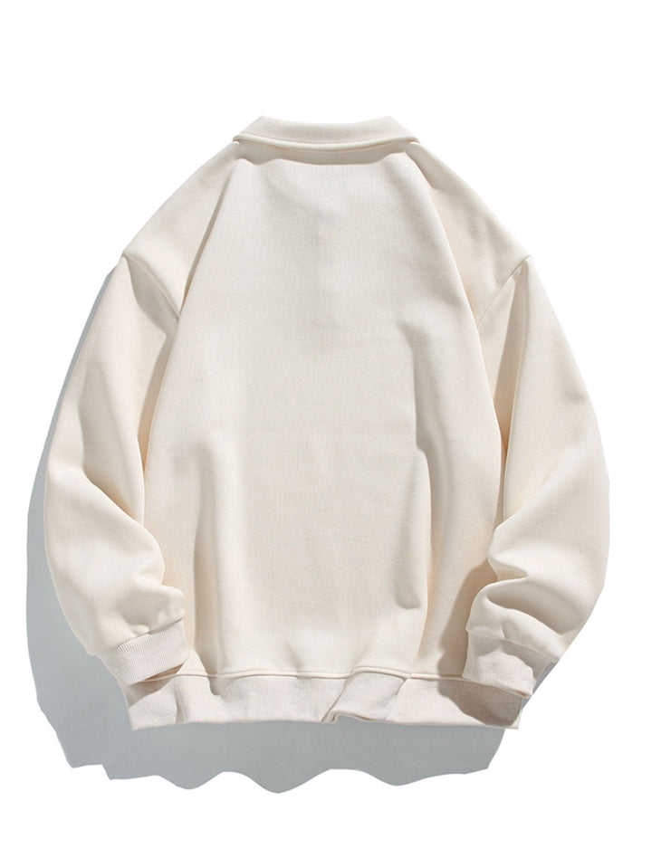 Kees | Basic polosweater met relaxte pasvorm