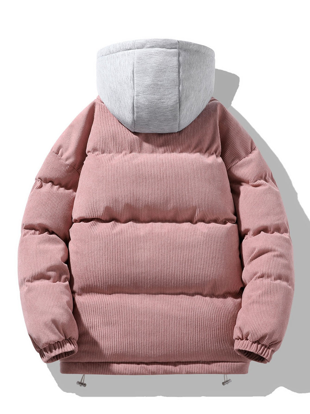 Lucas | 2-in-1 puffer jas met corduroy capuchon