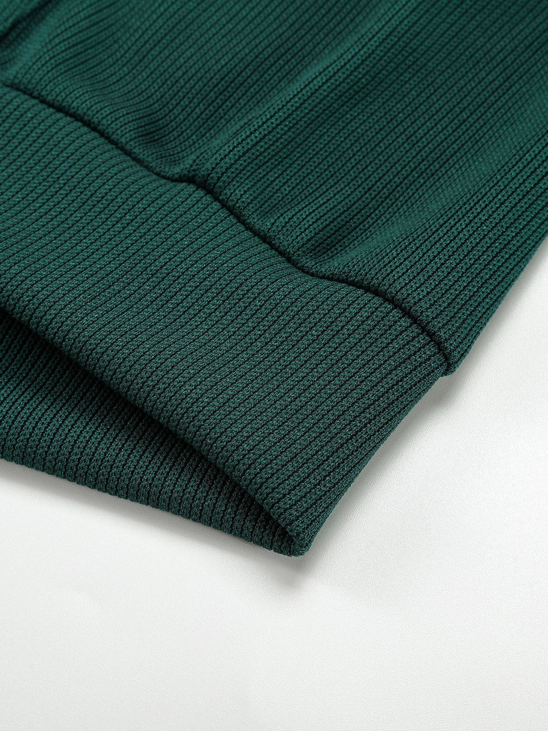 Boudewijn | Gebreide hoodie met ribstructuur