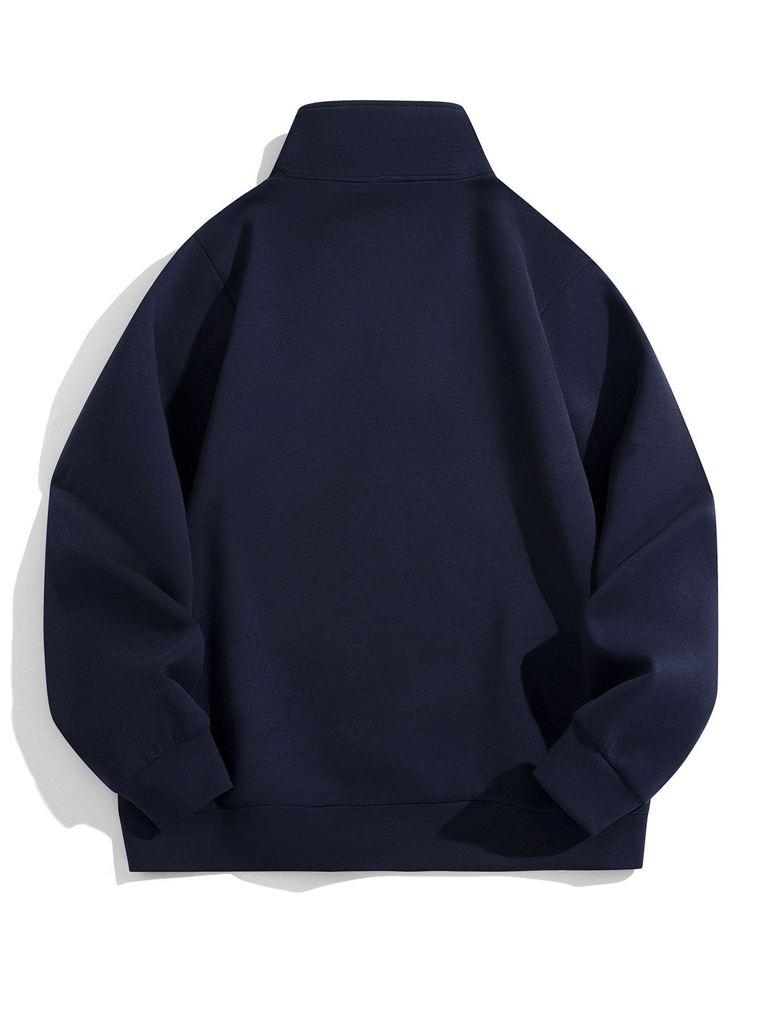 Colin | Sweater met hoge kraag en korte rits