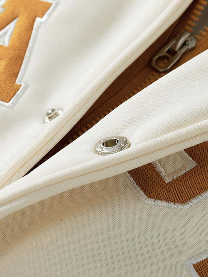 Diederik | Corduroy baseball jack met capuchon