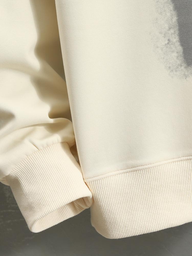 Olivier | Sweater met spin- en tekstopdruk