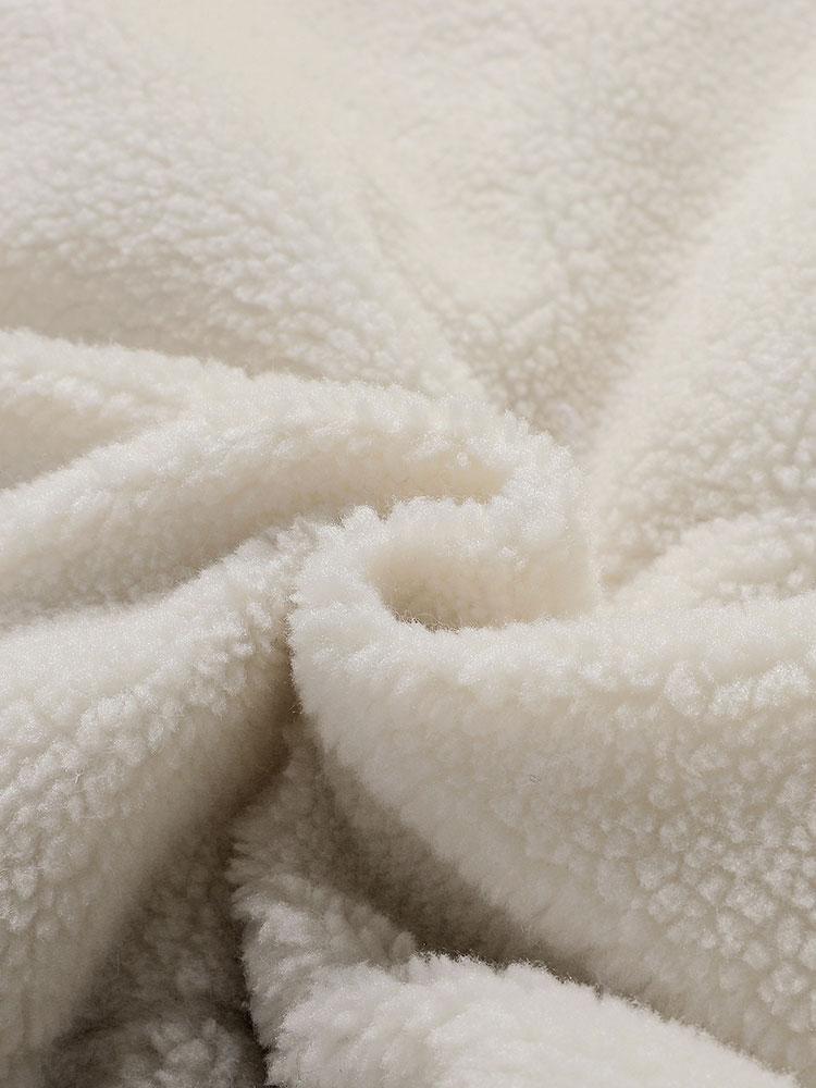 Ruben | Omkeerbare teddy puffer jas