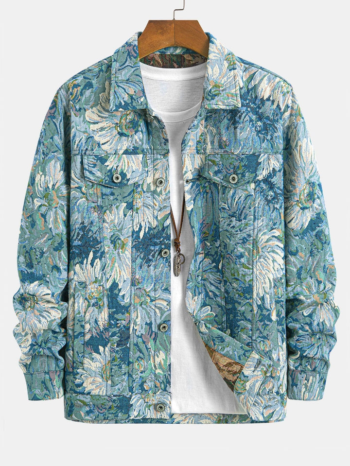 Siem | Jack met geschilderde bloemenprint