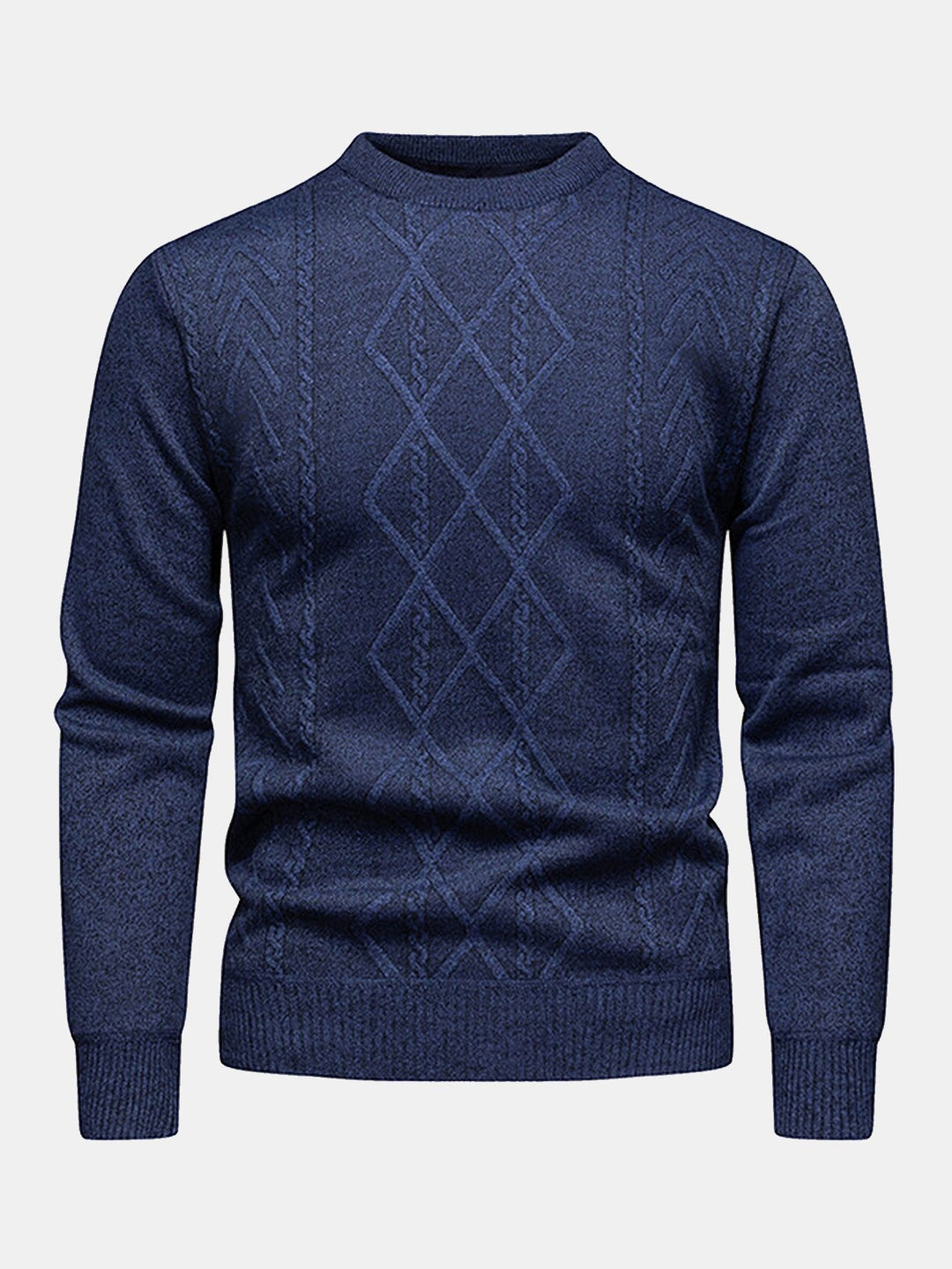 Douwe | Jacquardtrui met geometrisch patroon