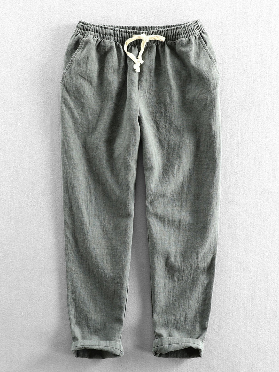 Cees | Linnen Katoenen Cropped Broek