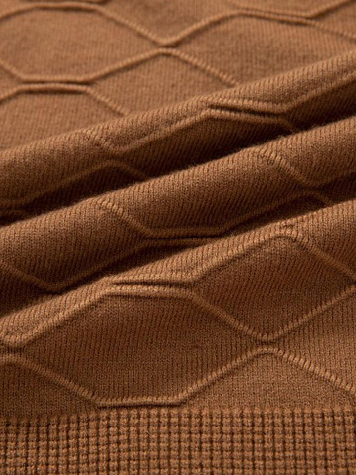 Benjamin | Slim-fit gebreide trui met ronde hals
