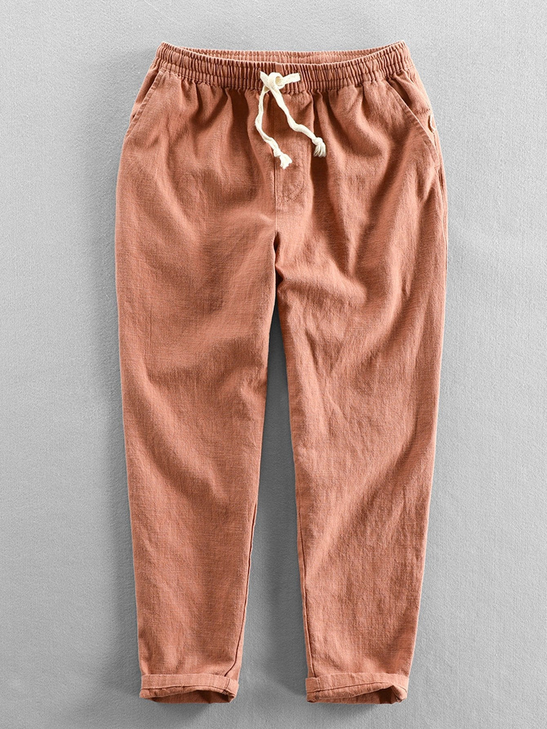 Cees | Linnen Katoenen Cropped Broek