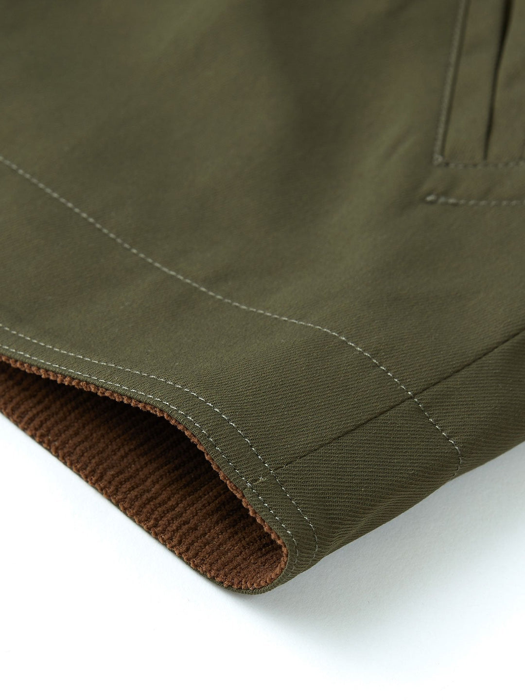 Danny | Jack met corduroy kraag en rits