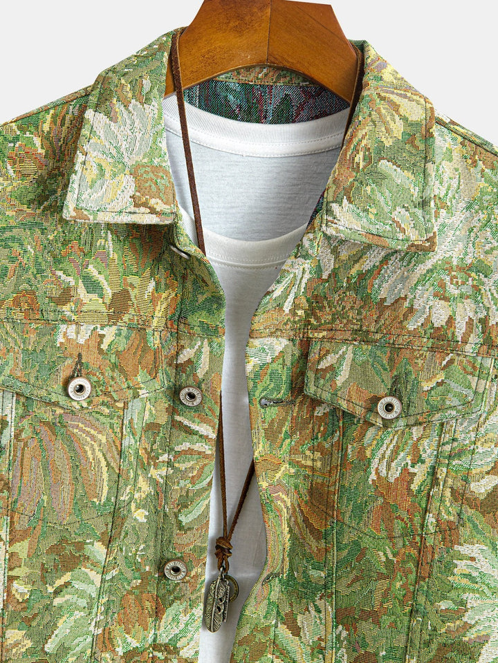 Siem | Jack met geschilderde bloemenprint