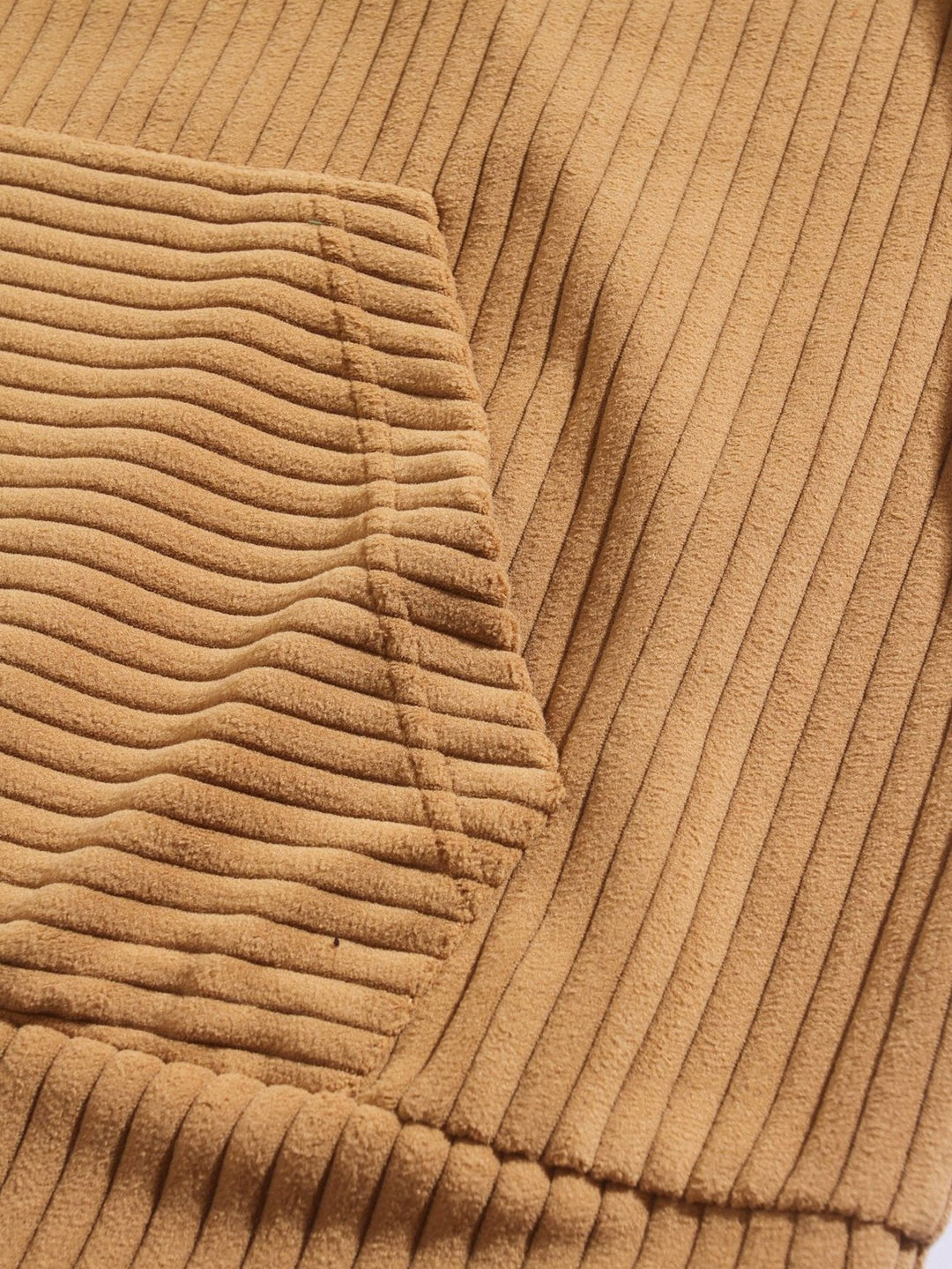 Herman | Corduroy hoodie met relaxte pasvorm