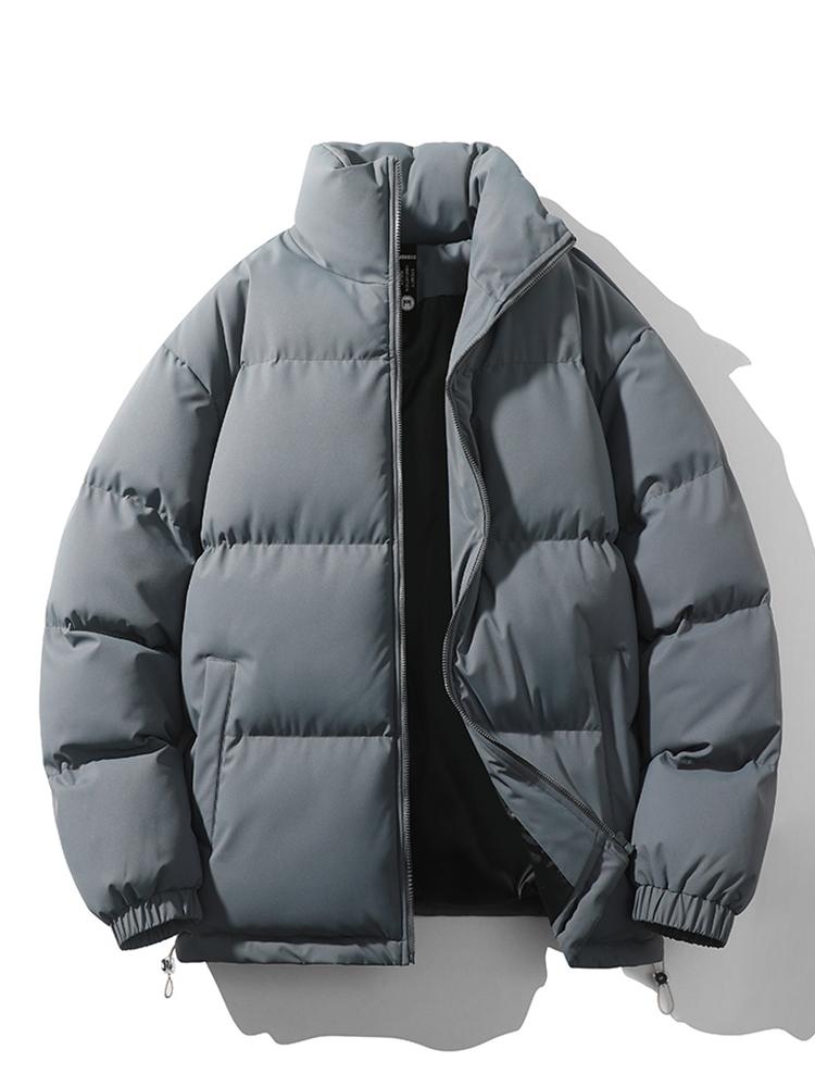 Kevin | Puffer jas met coltrechterkraag