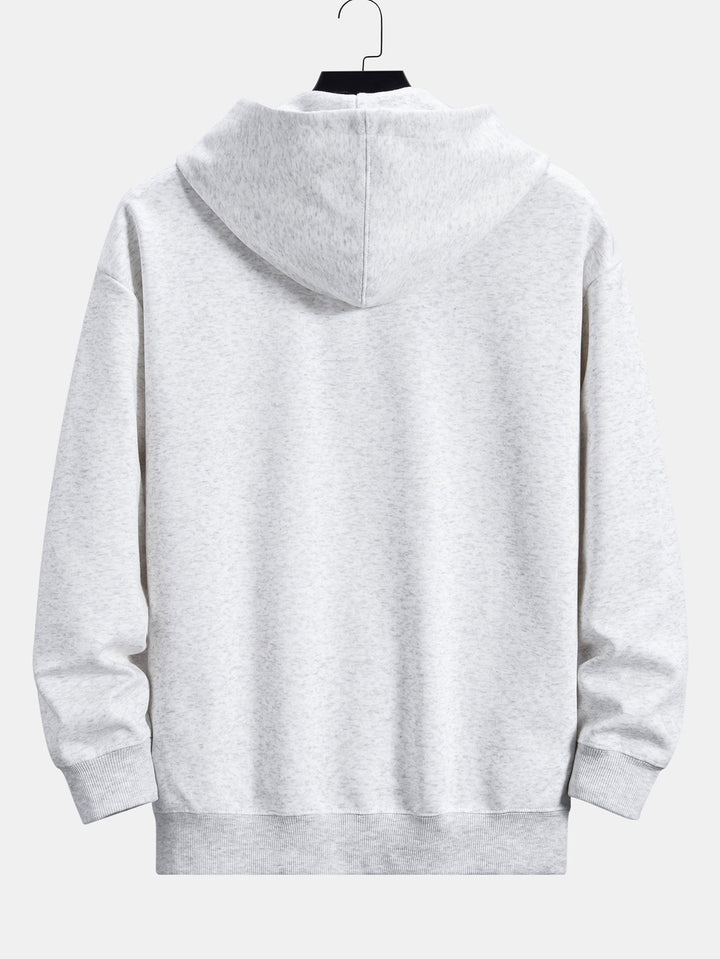 Benno | Basic hoodie met relaxte pasvorm