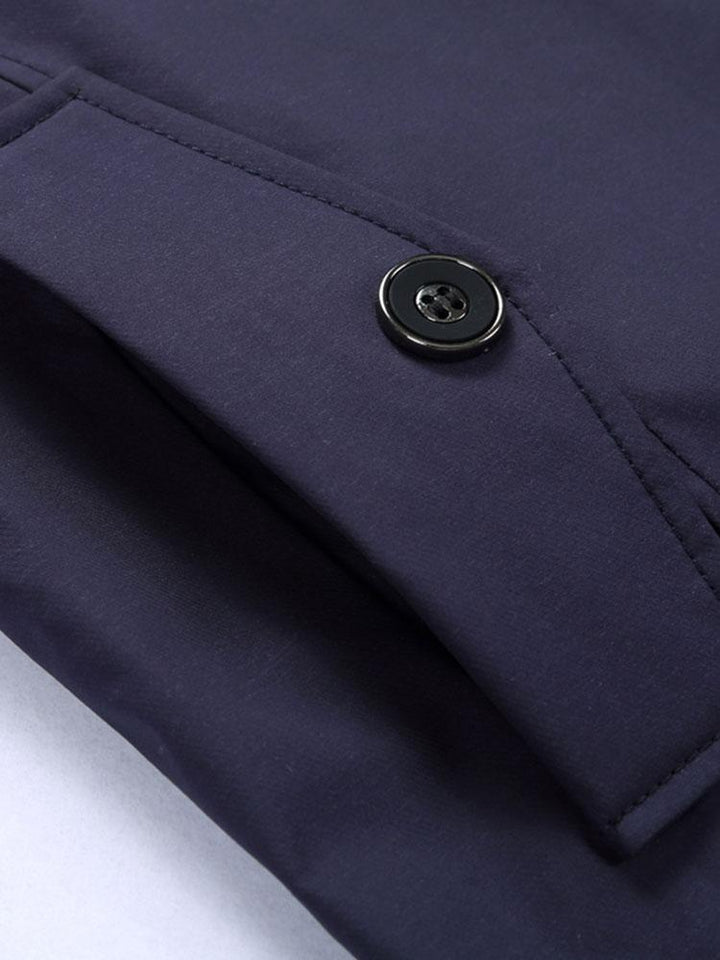 Wim | Trenchcoat van middellange lengte