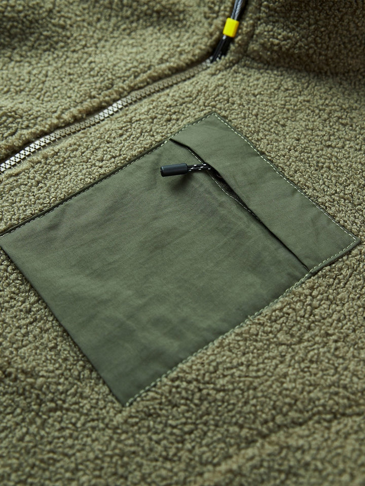 Teun | Teddyfleece jas met rits