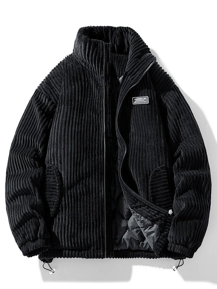 Rutger | Gewatteerde corduroy jas