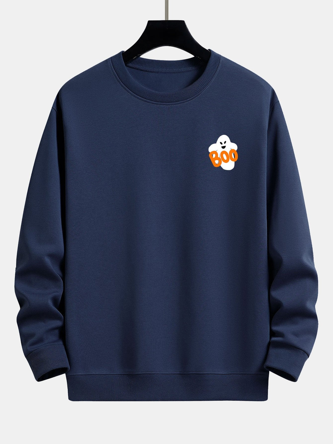 Tim | Sweater met spookprint en relaxte pasvorm