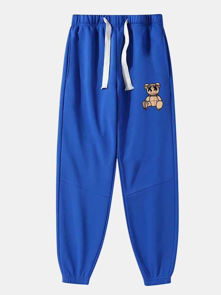 Klaas | Joggingbroek met Beer Print