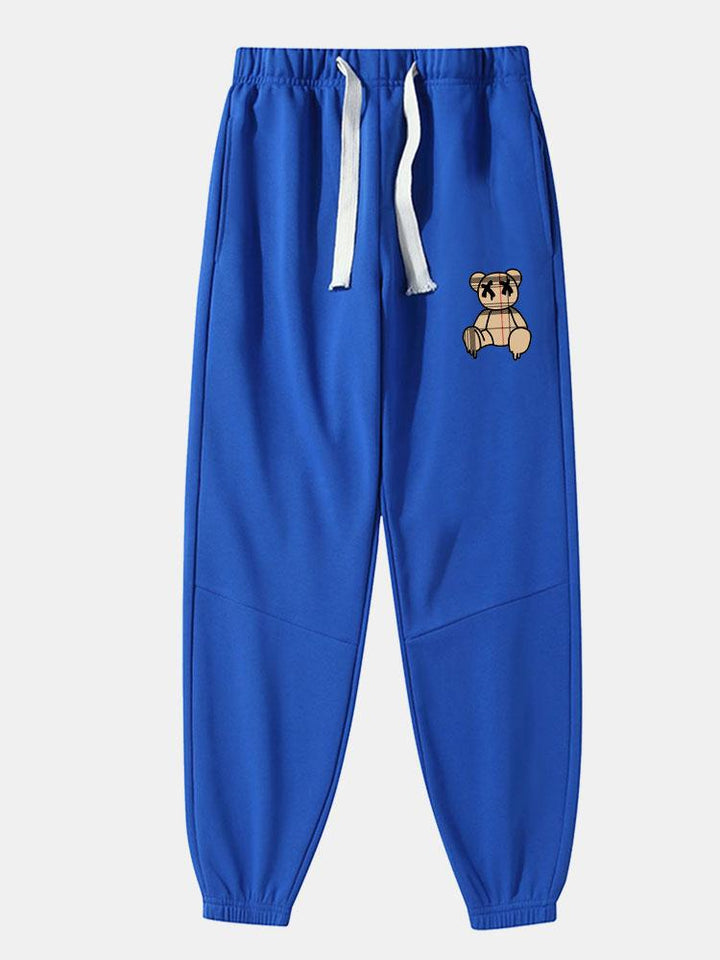 Klaas | Joggingbroek met Beer Print