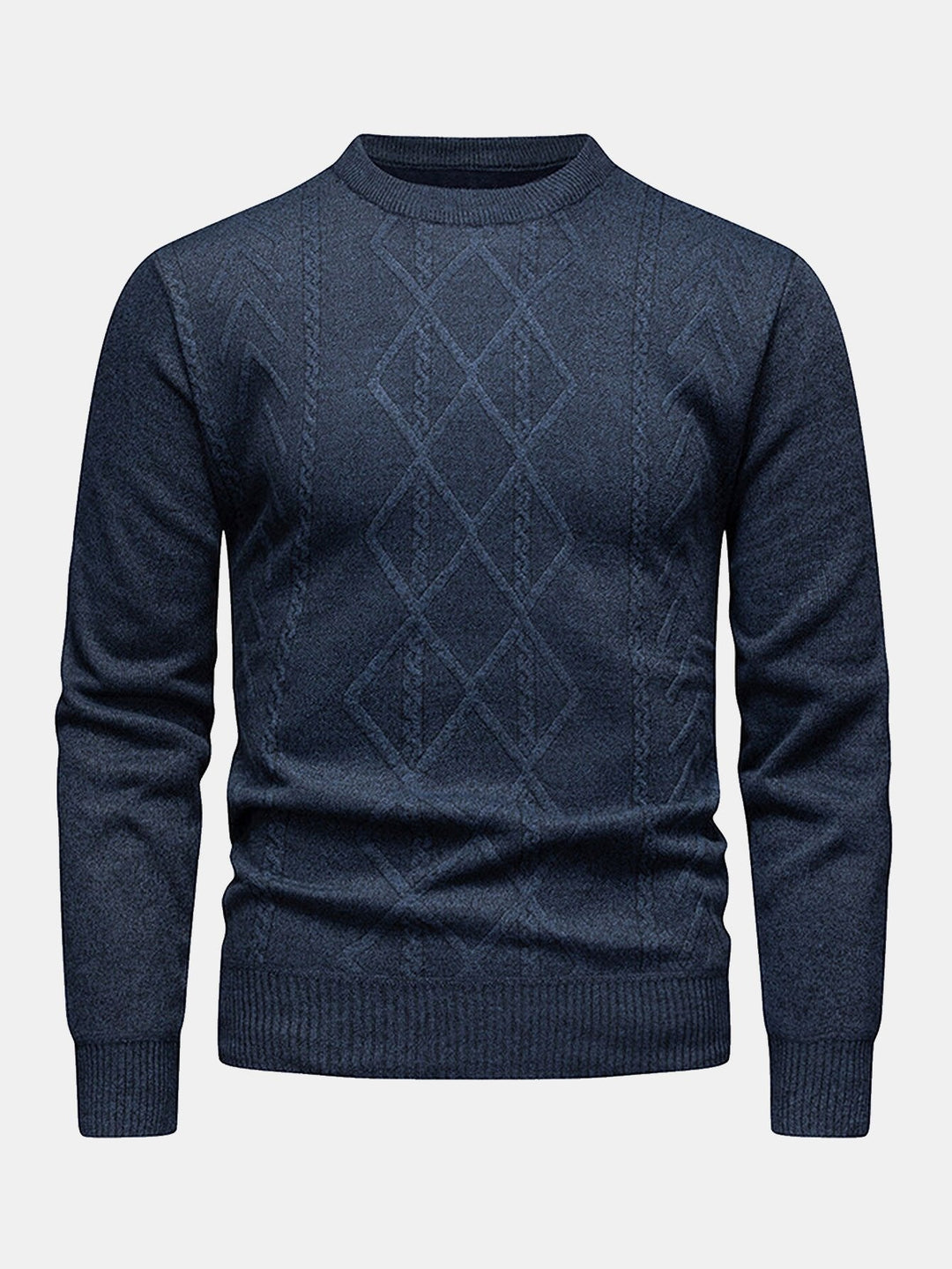 Douwe | Jacquardtrui met geometrisch patroon