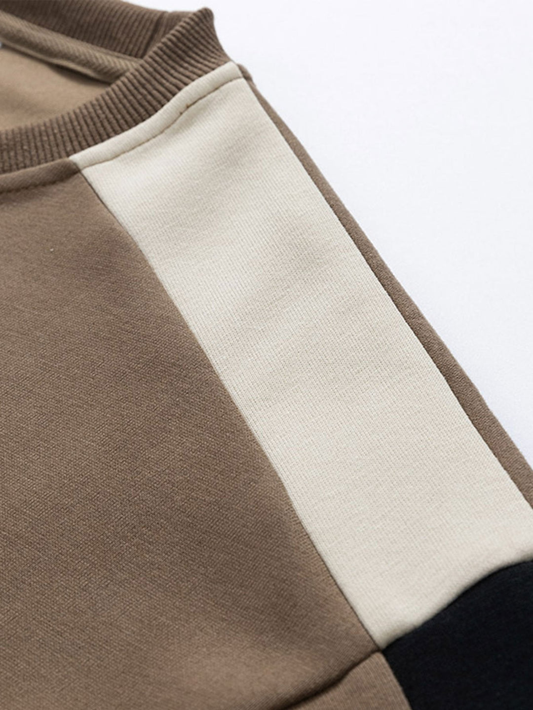 Abel | Sweater met kleurvlakken