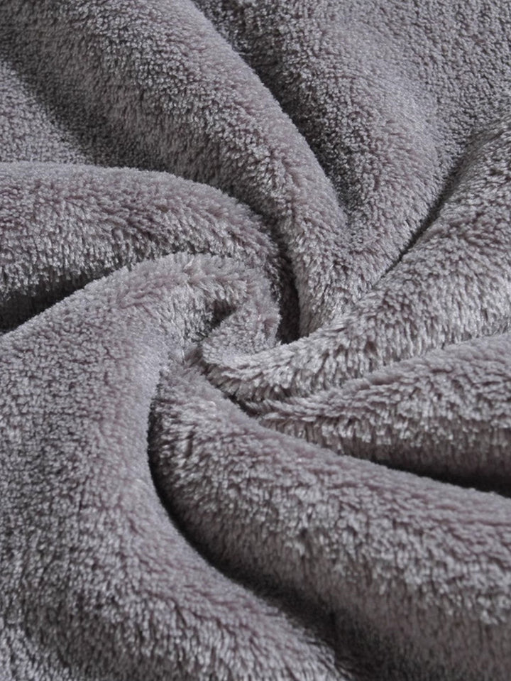 Reinier | Hoodie van teddyfleece met oortjes en relaxte pasvorm