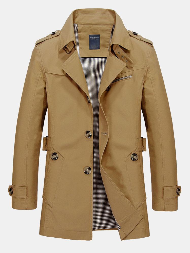 Daniël | Verlengde chino coat