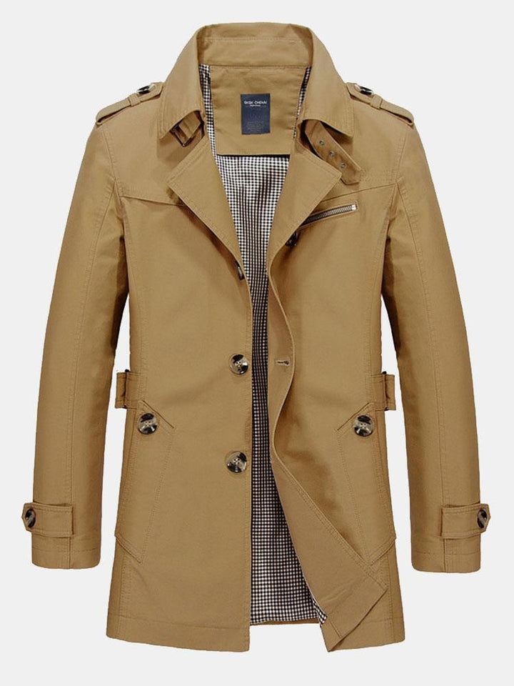 Daniël | Verlengde chino coat