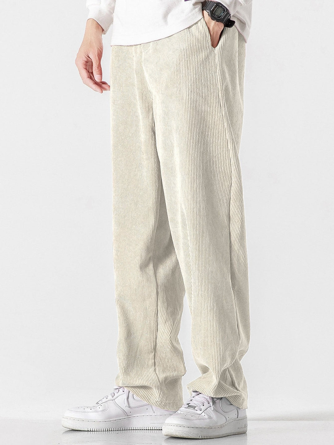 Tim | Corduroy Straight Broek