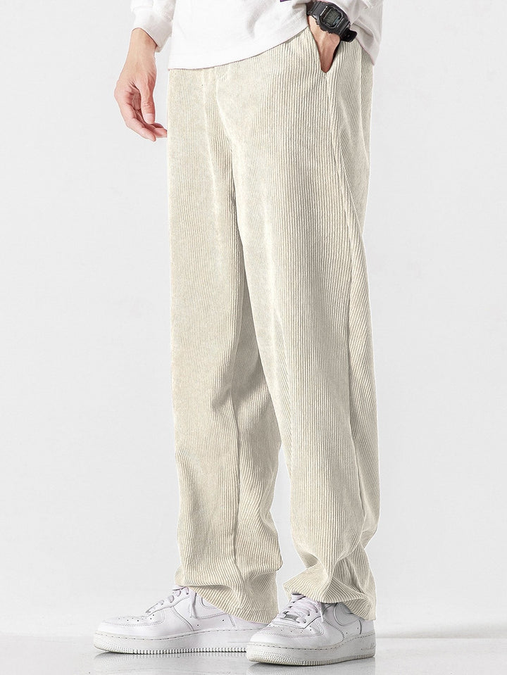 Tim | Corduroy Straight Broek