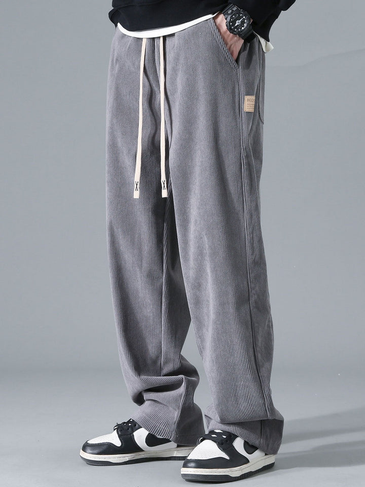 Stef | Rechte Corduroy Broek