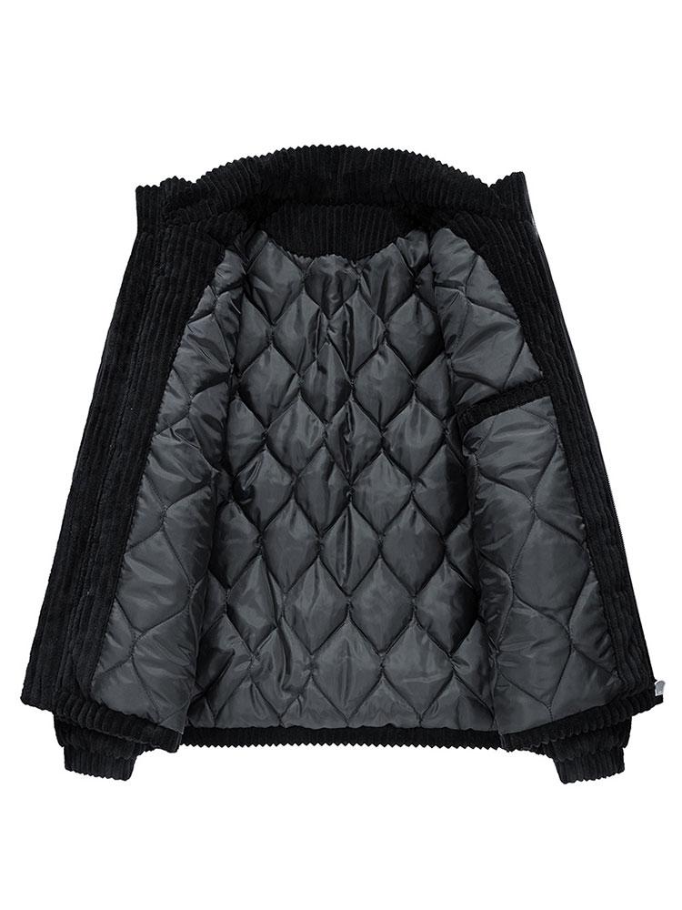 Rutger | Gewatteerde corduroy jas