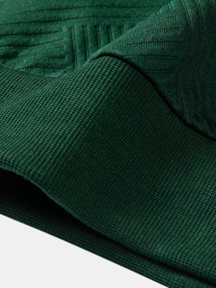 Thomas | Sweater met geometrische strepen en relaxte pasvorm