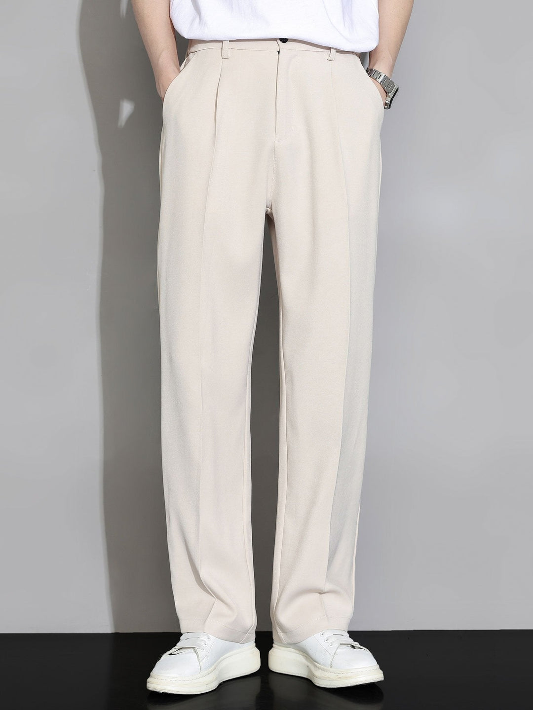 Noud | Pantalon Relax Fit Straight Leg
