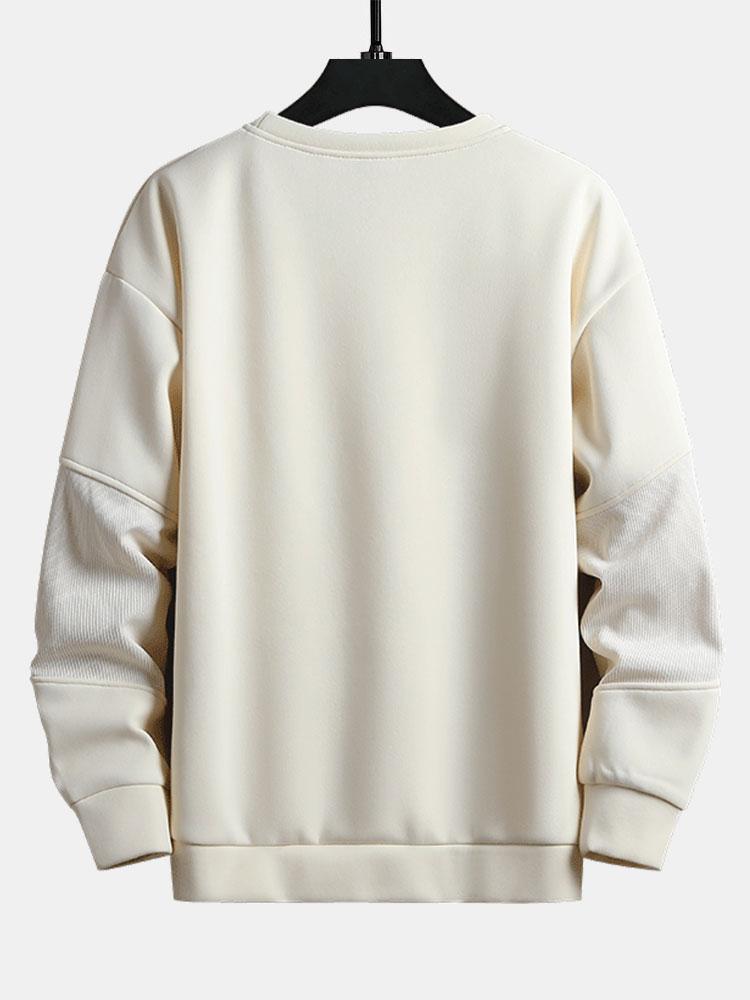 Max | Sweater met structuurmix en ronde hals