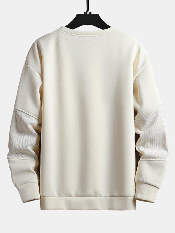 Max | Sweater met structuurmix en ronde hals
