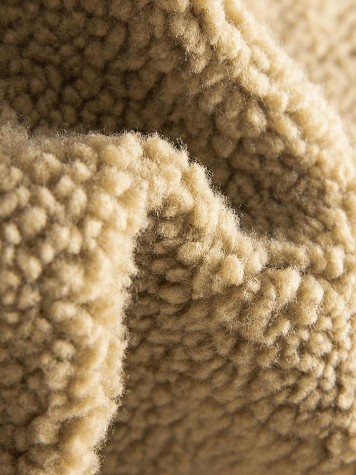 Julian | Katoenen corduroy jack met teddyvoering