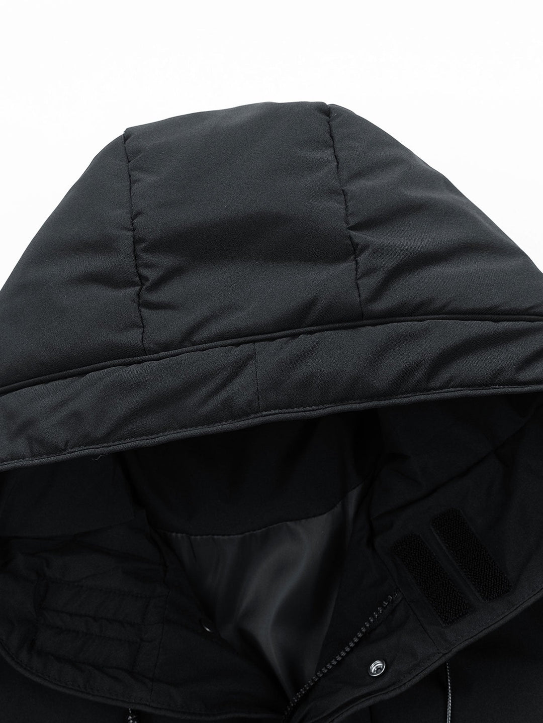 Erik | Verlengde puffer jas met capuchon
