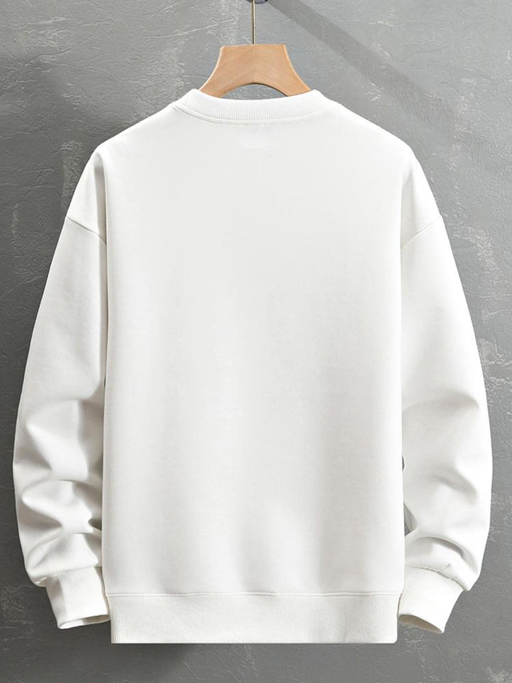 Stijn | Sweater met tekstopdruk