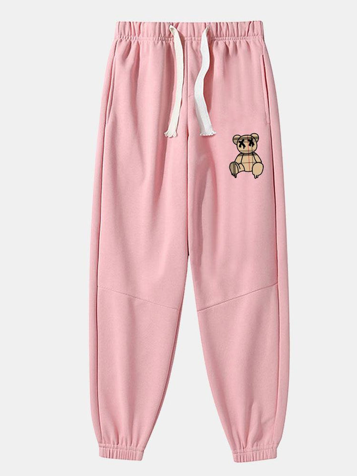 Klaas | Joggingbroek met Beer Print
