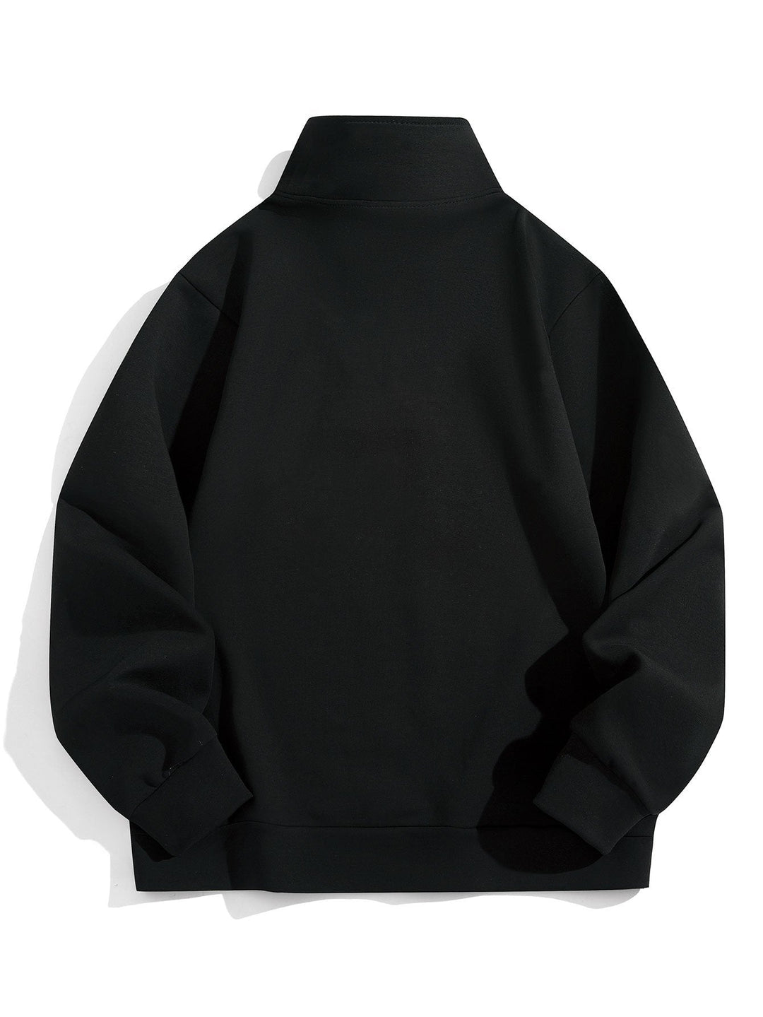 Colin | Sweater met hoge kraag en korte rits
