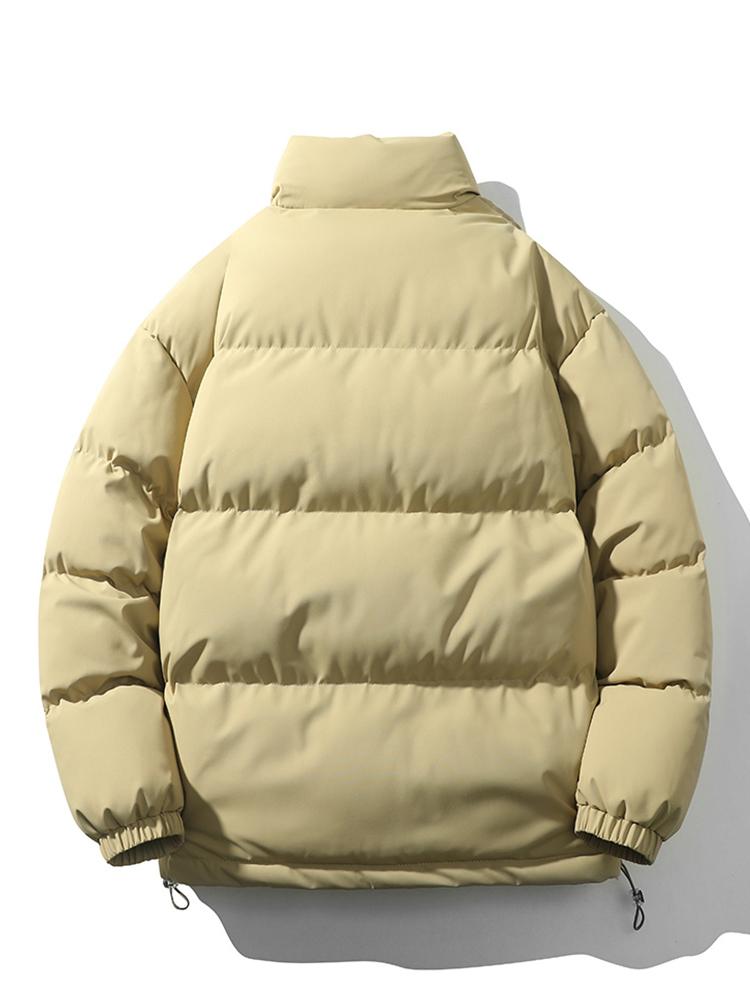 Kevin | Puffer jas met coltrechterkraag