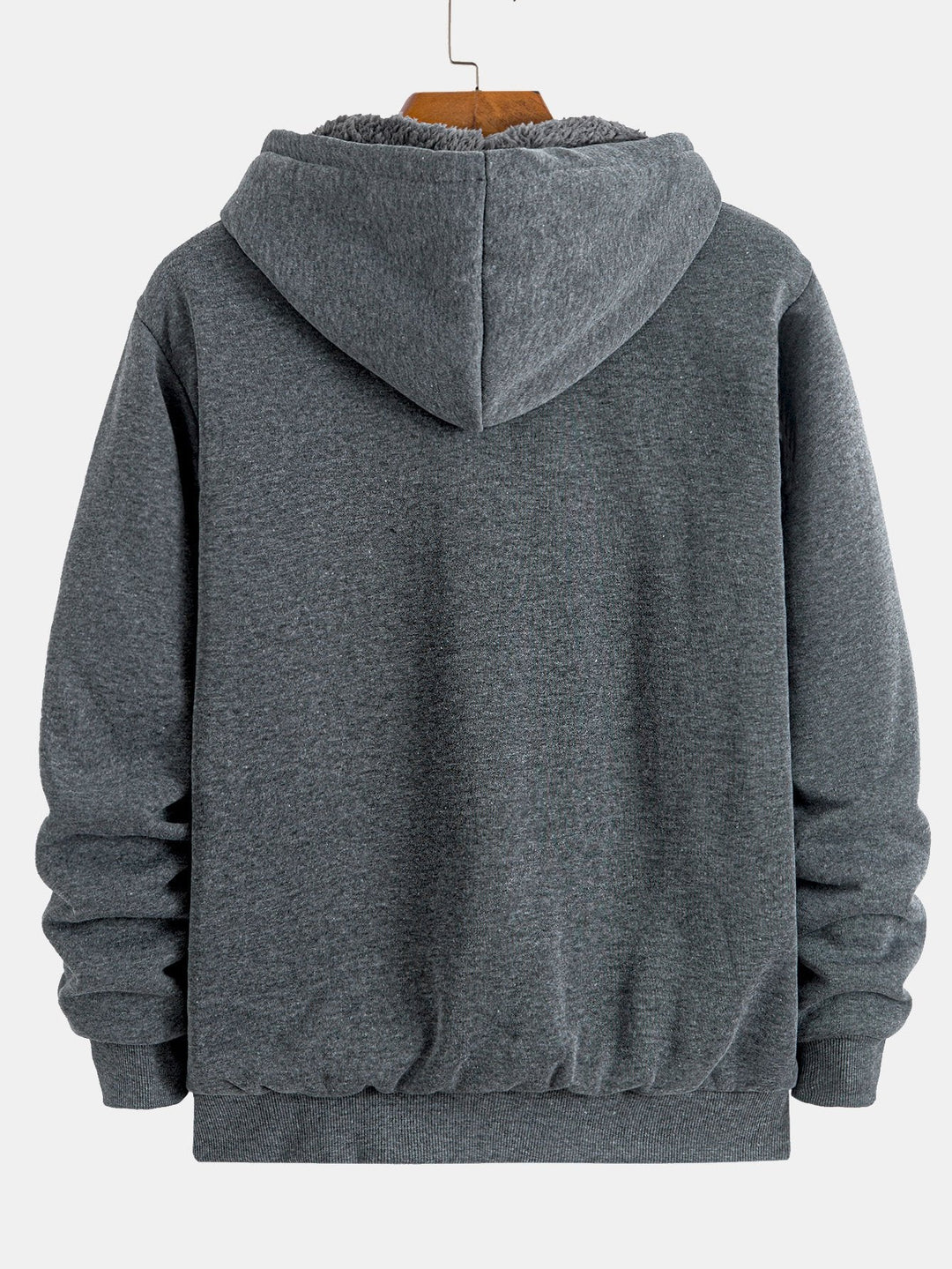 Fedde | Hoodie met teddyfleecevoering