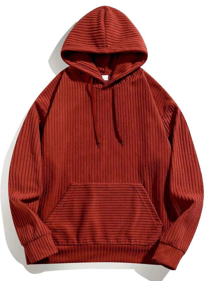 Herman | Corduroy hoodie met relaxte pasvorm
