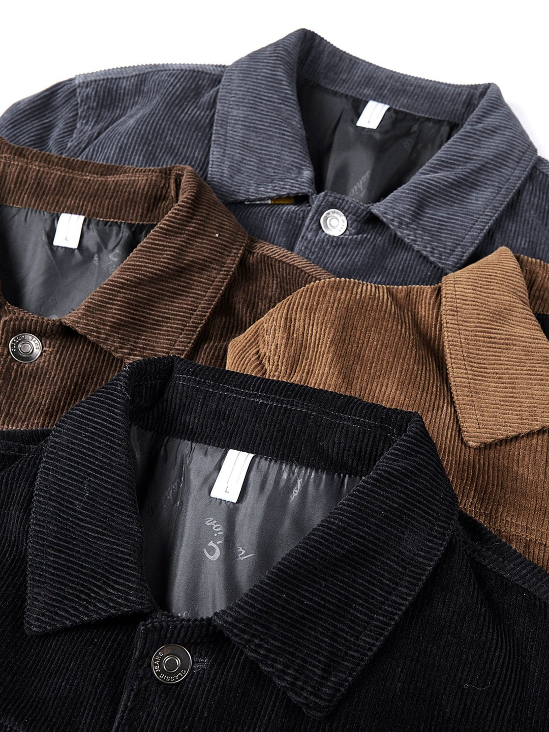 Lars | Corduroy jack van 100% katoen