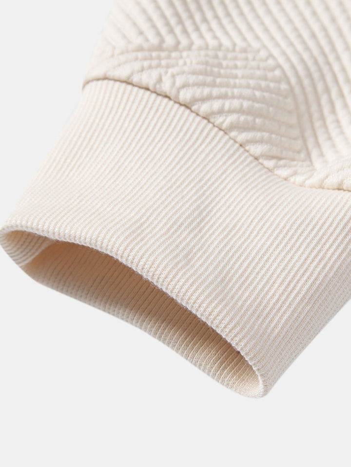 Thomas | Sweater met geometrische strepen en relaxte pasvorm