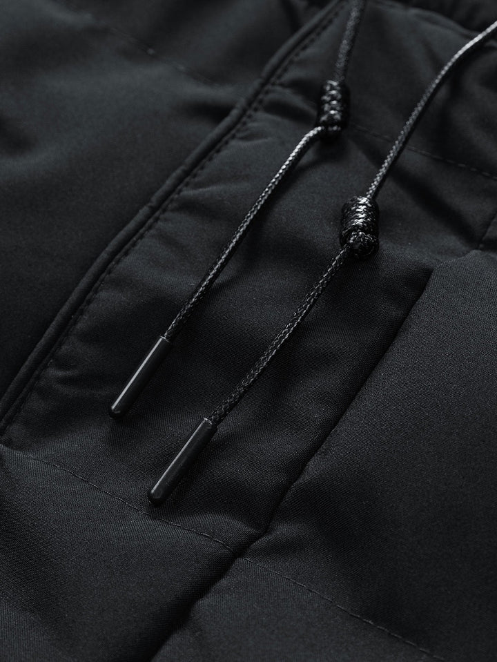 Erik | Verlengde puffer jas met capuchon