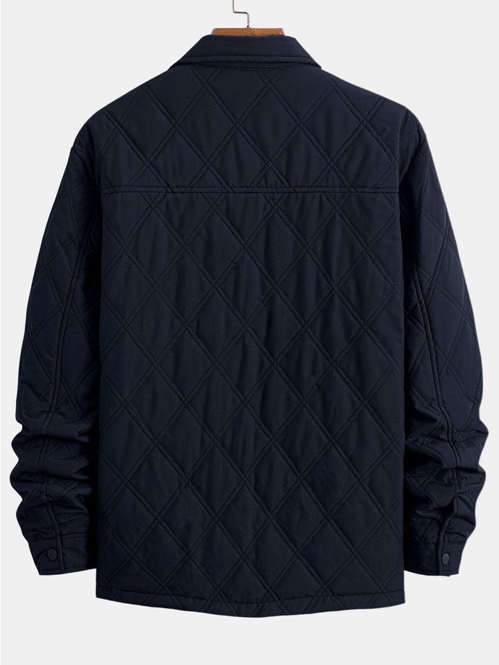 Pim | Winddicht corduroy baseball jack met knoopsluiting